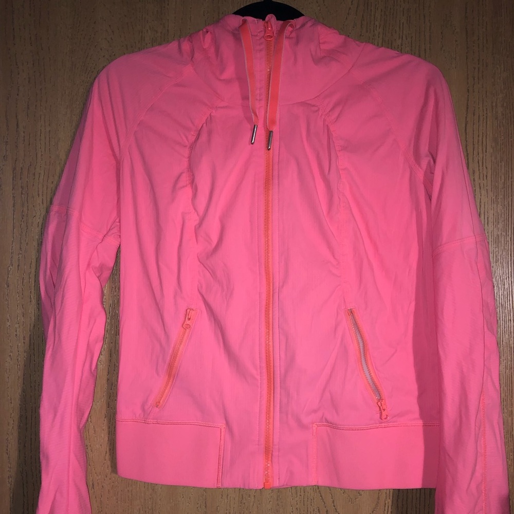 Lululemon Street to Studio Pop Orange Jacket